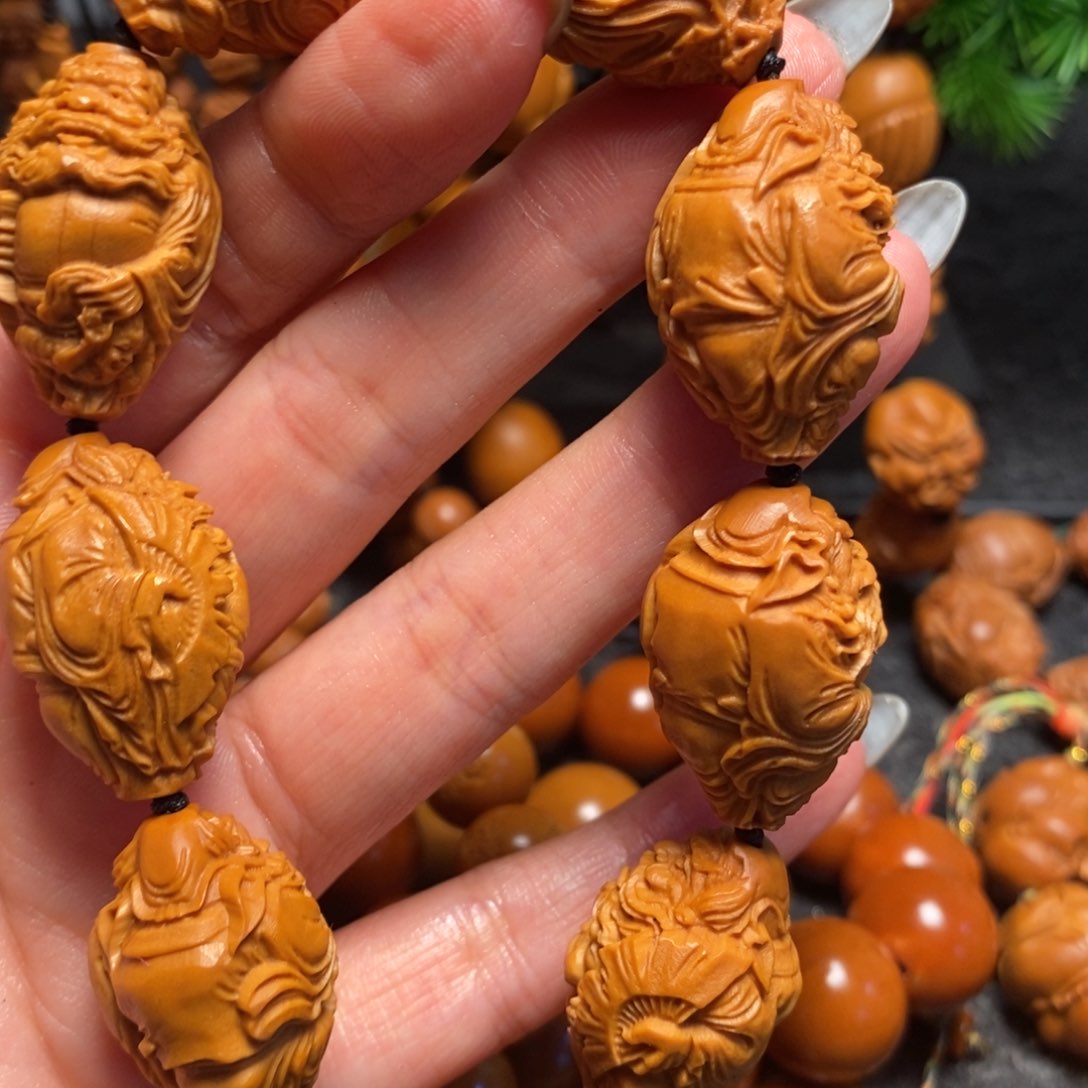 橄榄核手串/手链站立钟馗
