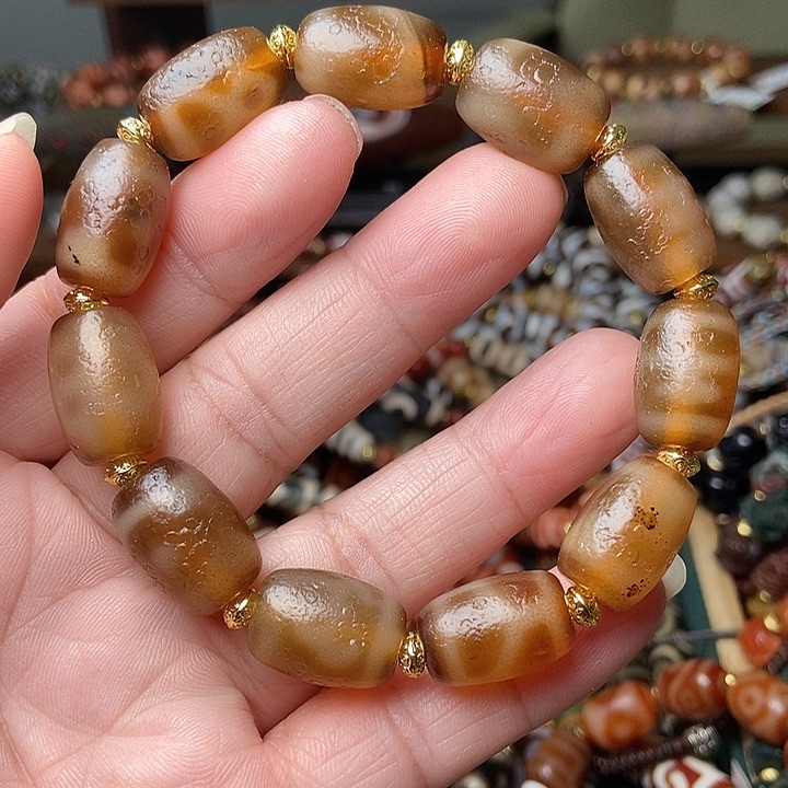 玛瑙/玉髓未镶嵌手链