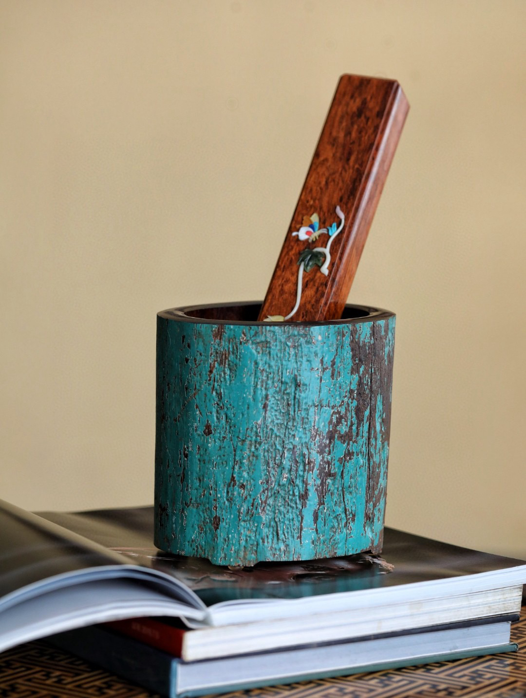 【八闽紫檀博物馆】黄花梨·文房办公室办公桌复古古风