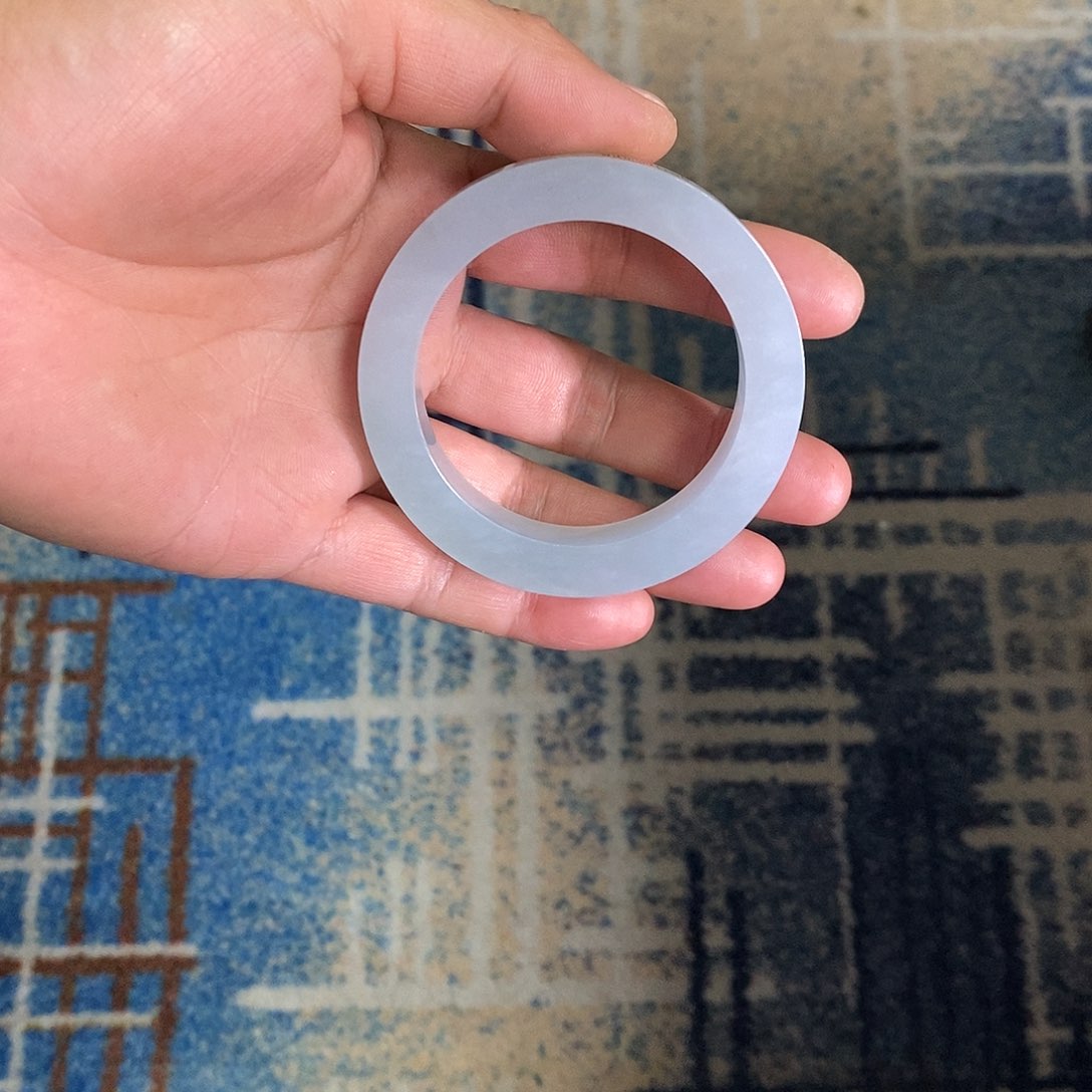 定制翡翠正圈未镶嵌狼**下