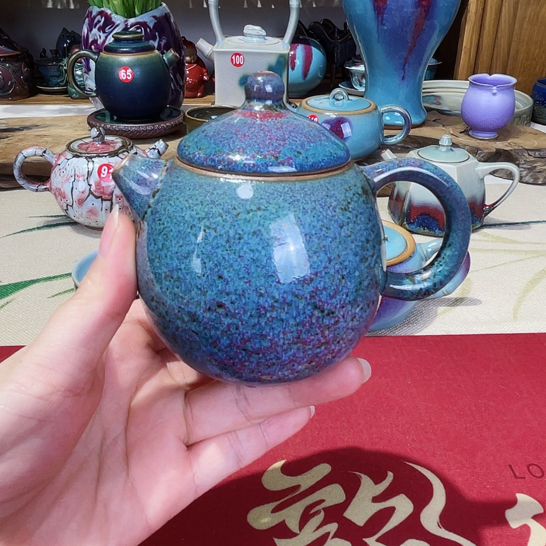 壶禹州钧瓷艺术作品