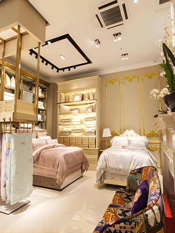 【郁】高端家纺床品套件-轻奢公主风皱皱纱夏季夏被四件套