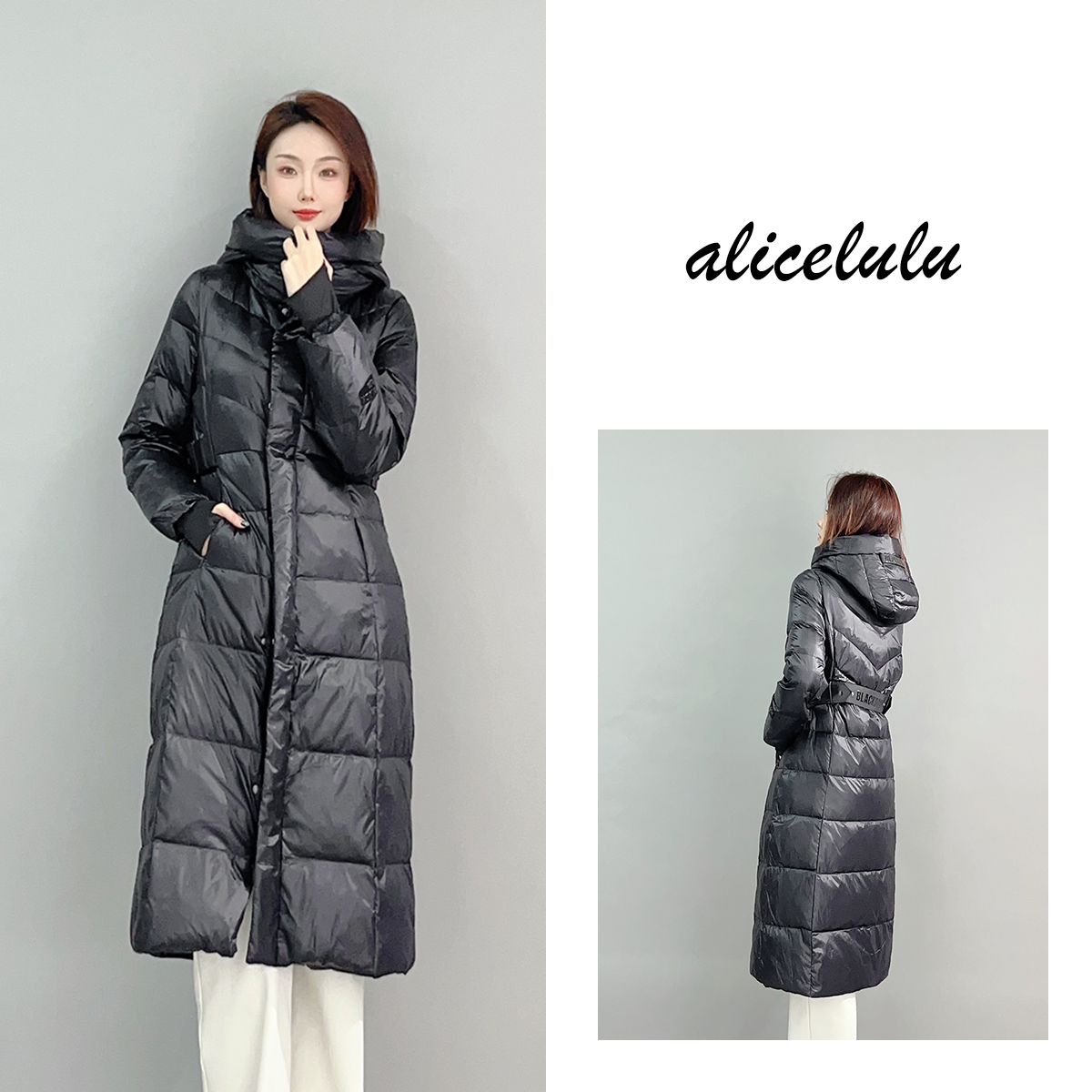 原 ALICE “黑客帝国”羽绒服 轻奢鹅绒 重磅充绒 S2141946Tr