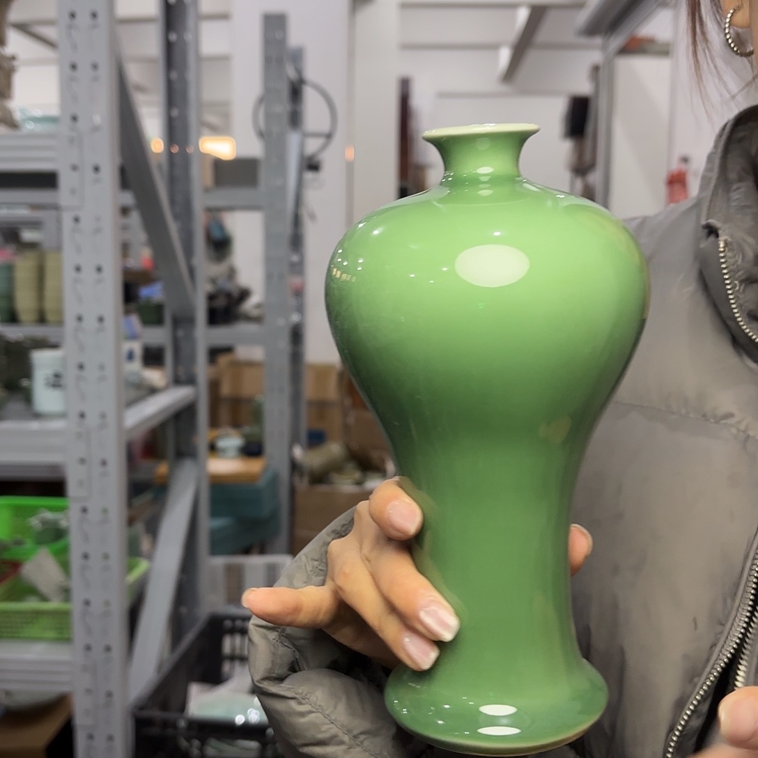 龙泉云间青瓷小米茶器