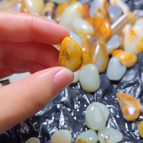 和田玉（糖玉）未镶嵌颈饰5克