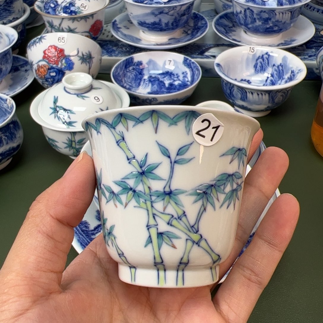 木木景德镇纯手工纯手绘茶具21
