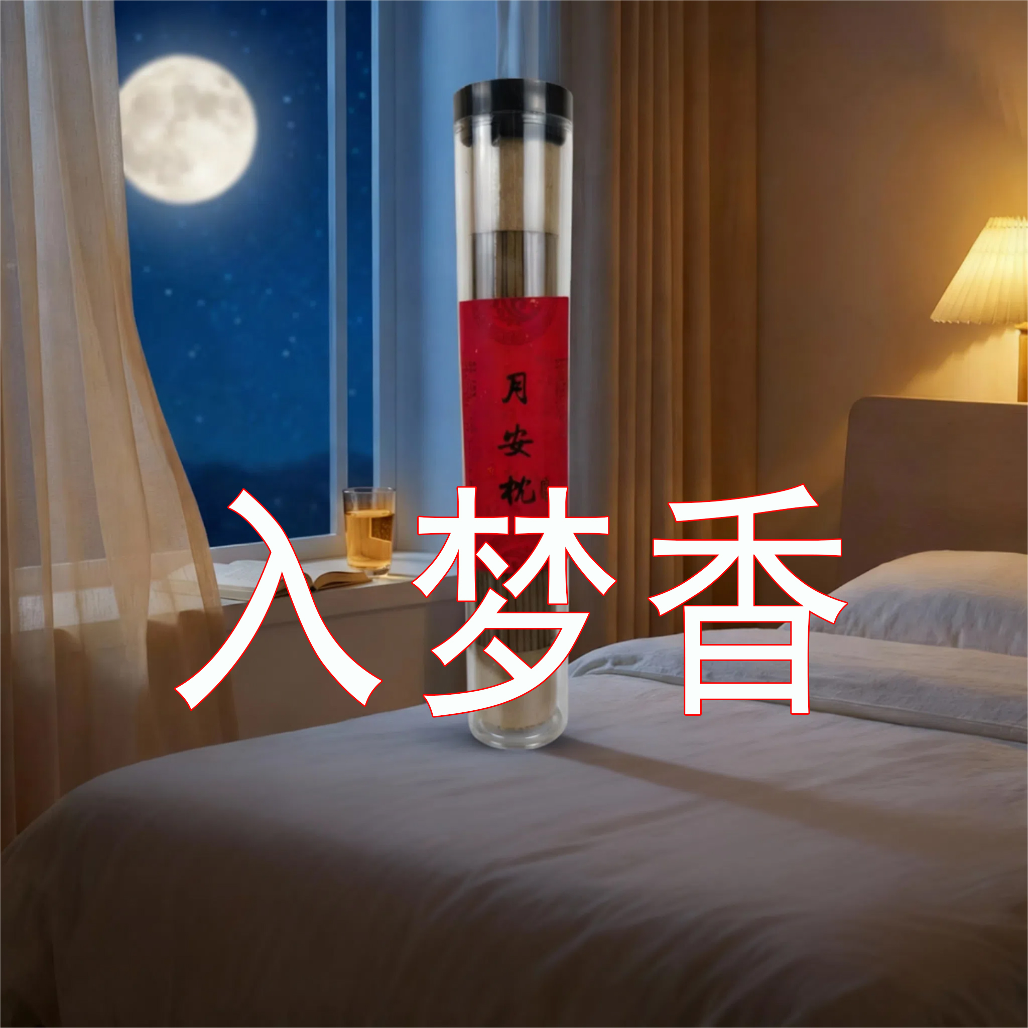 【入梦香月安枕】入梦香月安枕天然线香卧室酒店（健康独特）休息香薰