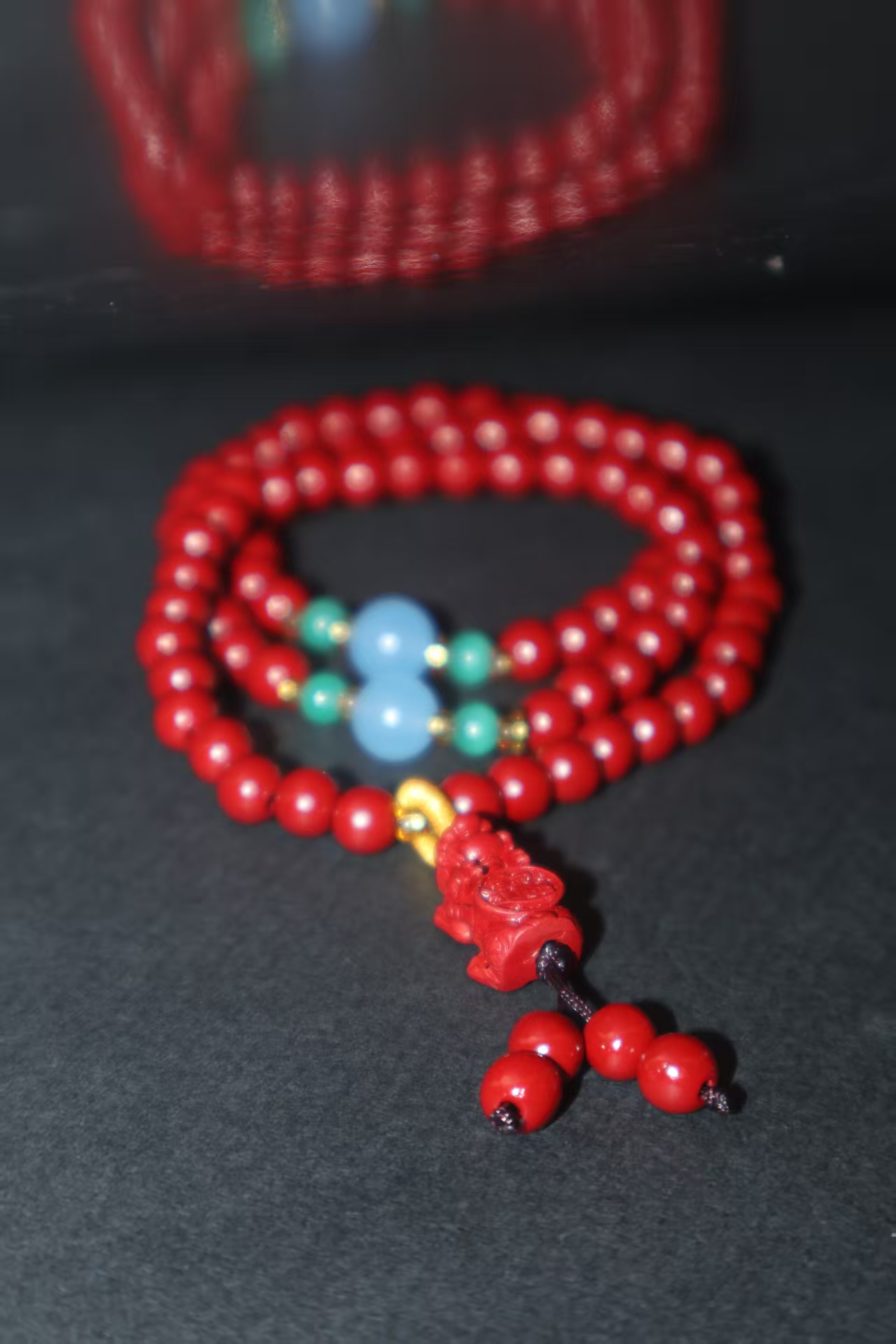 含辰砂工艺品4005时尚精选手串无礼盒