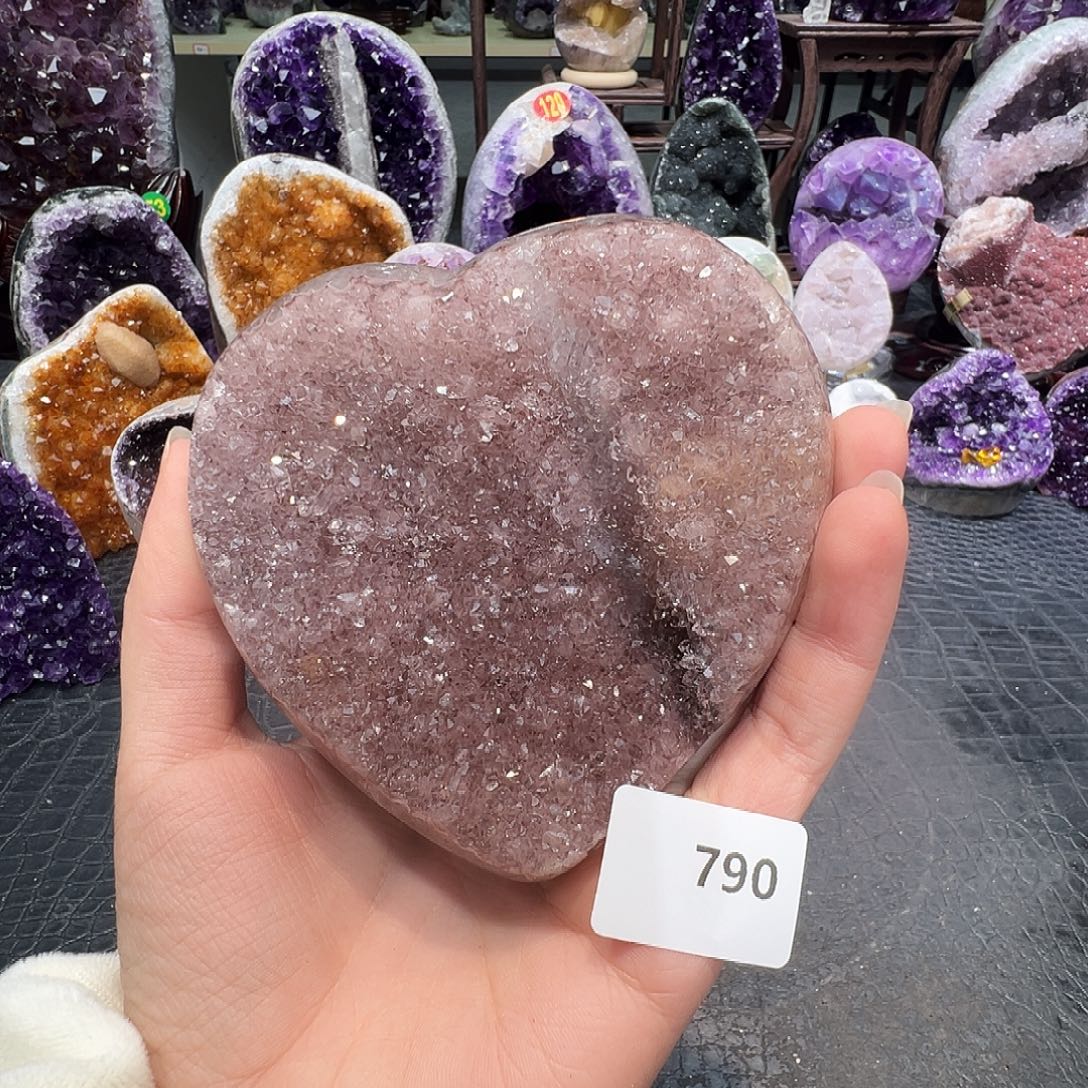 紫晶未镶嵌珠宝半成品