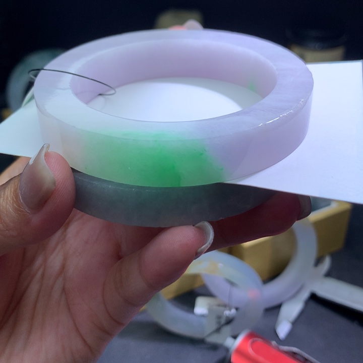 定制翡翠翡翠手镯未镶嵌