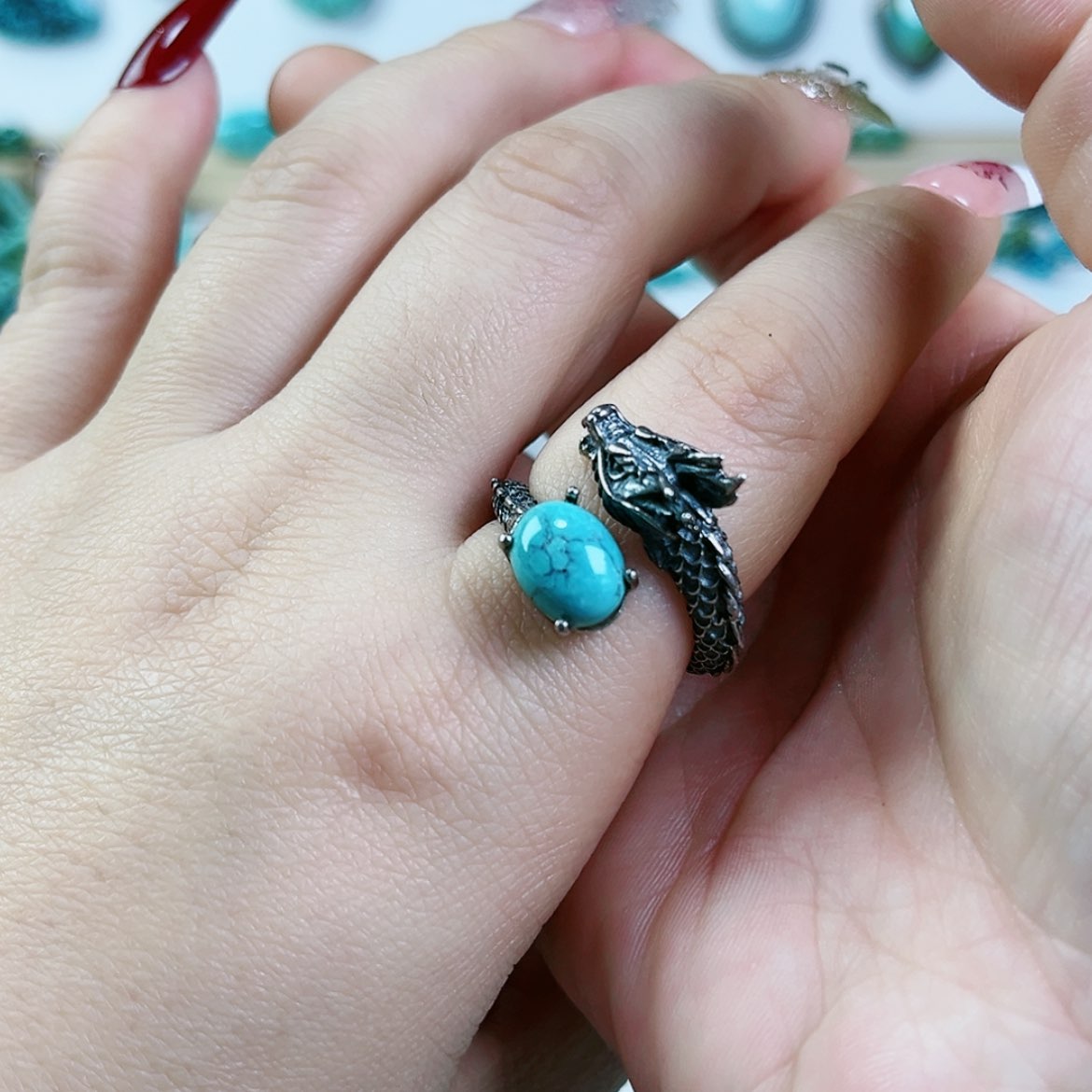 【闪购商品】绿松石珠宝奇石未镶嵌