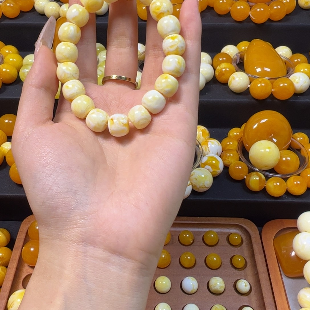 ****琪12mm全品无暇手串