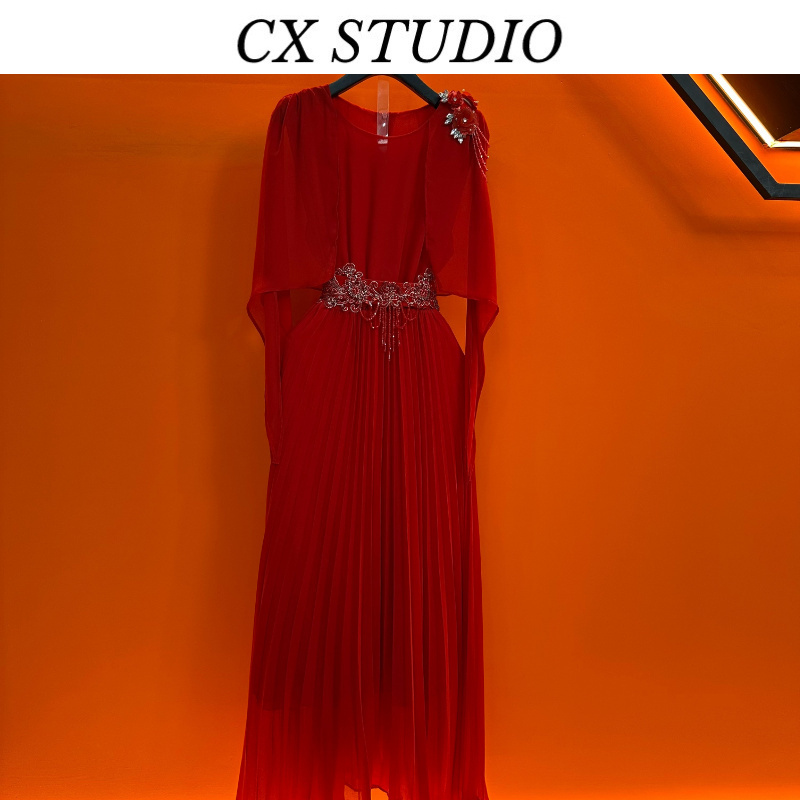 编码43 经典收腰轻奢时尚夏季连衣裙（定制女装）TG817