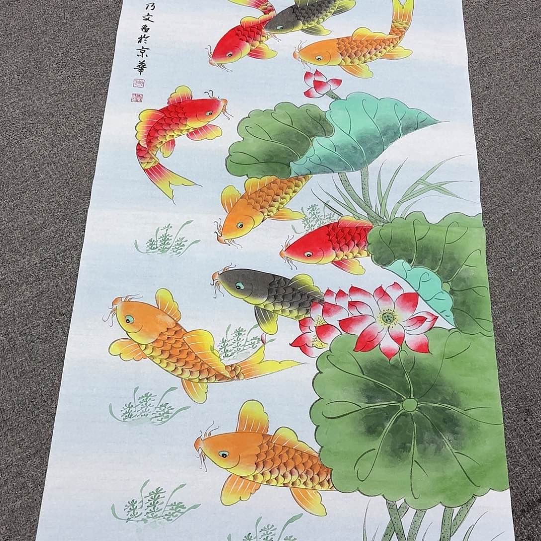 国画国画作品多次入选国内外