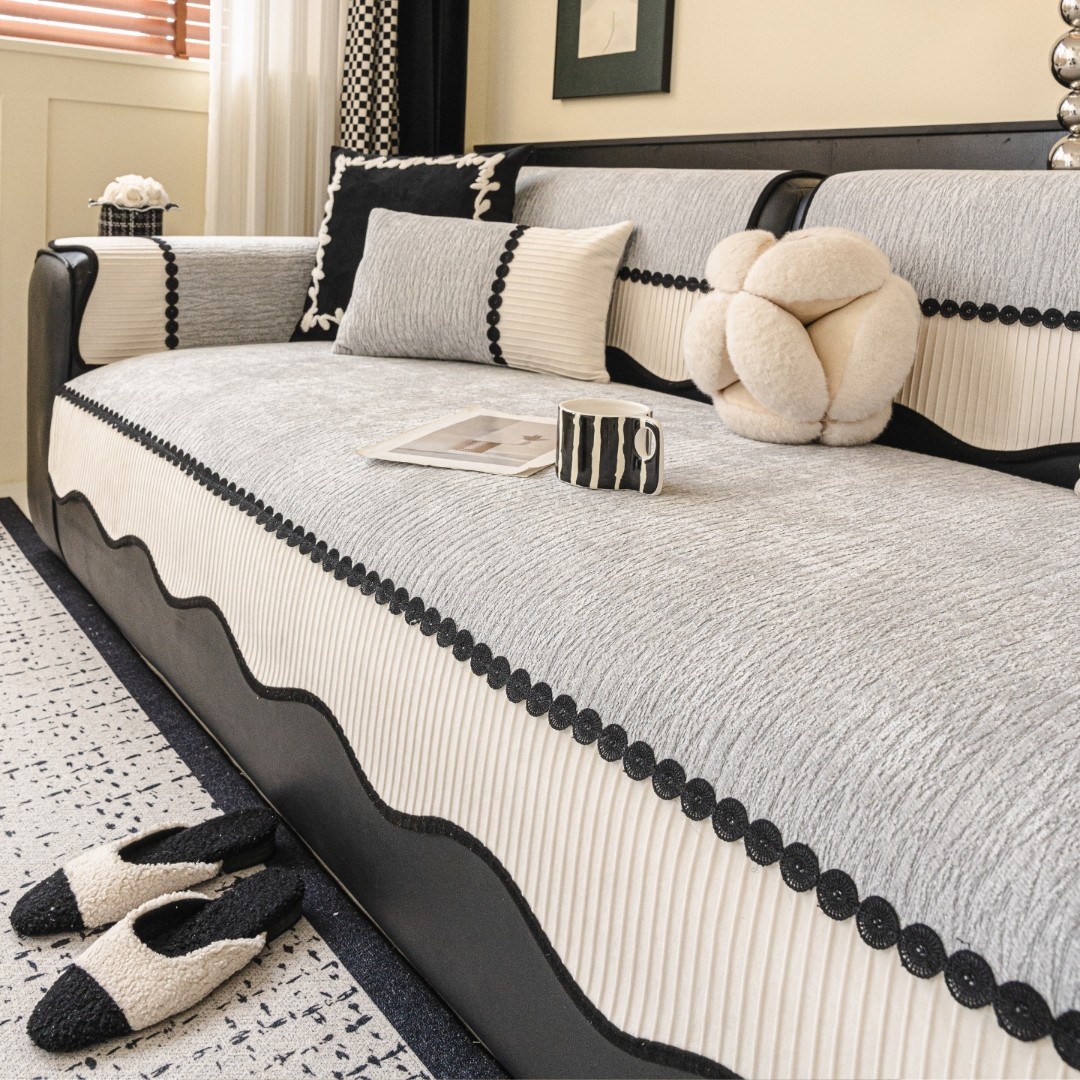 异形防滑四季通用沙发垫高档现代简约沙发套罩盖布巾沙发套盖布