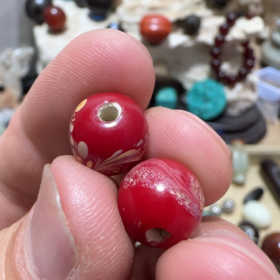 善***堂玻璃颈饰珠子吊坠珠子吊坠