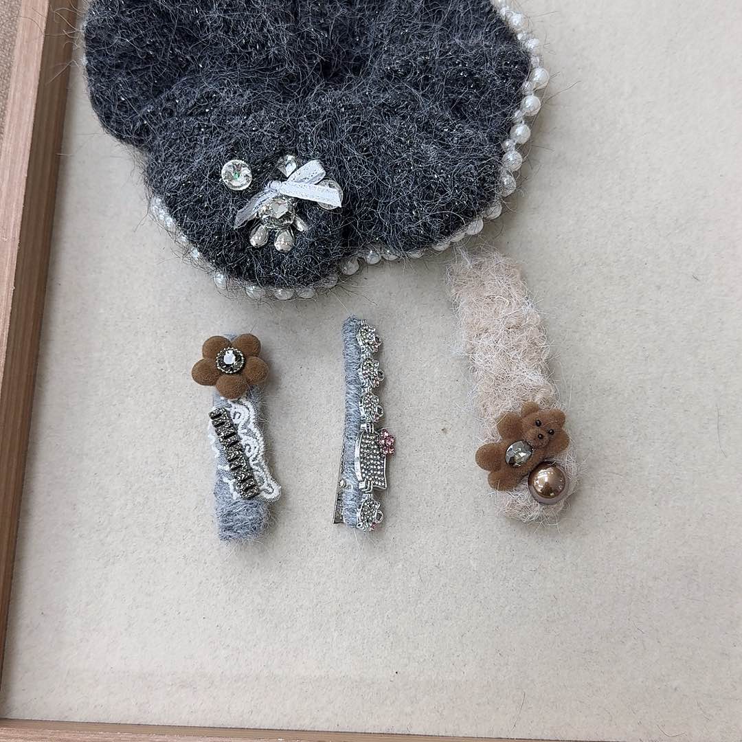 皮质铁合金夹子79