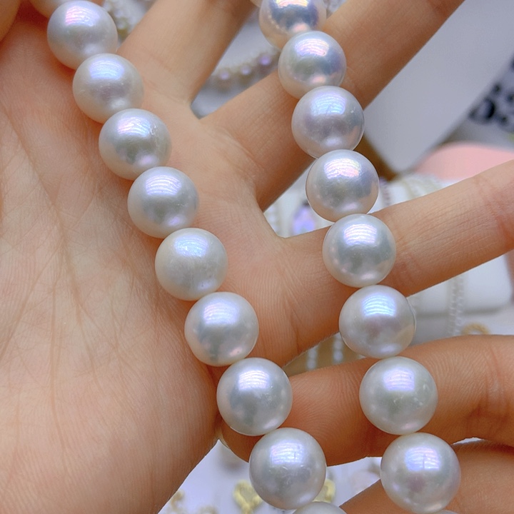 淡水珍珠颈饰未镶嵌半*心