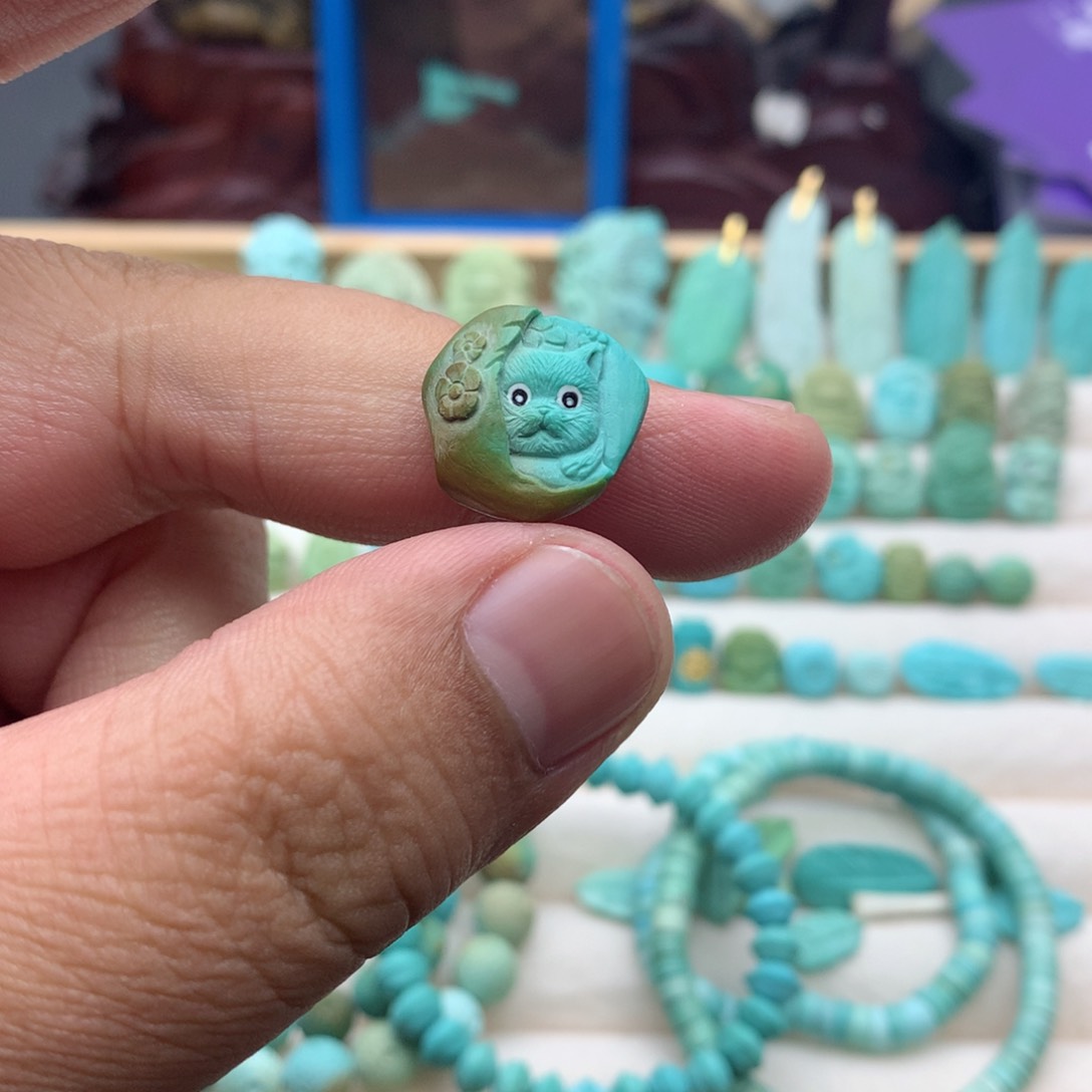 【闪购商品】绿松石珠宝奇石未镶嵌