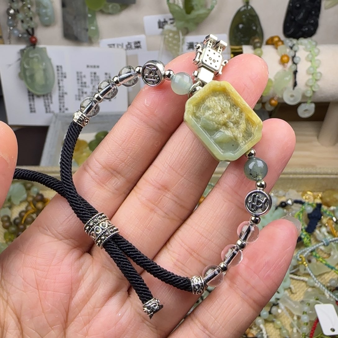 蛇纹石玉岫玉未镶嵌