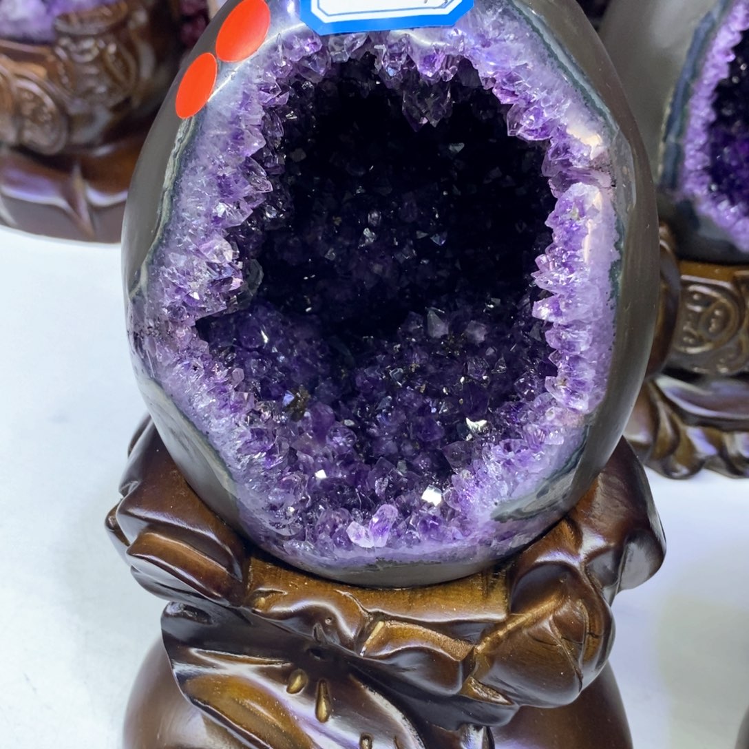 紫晶摆件未镶嵌莹