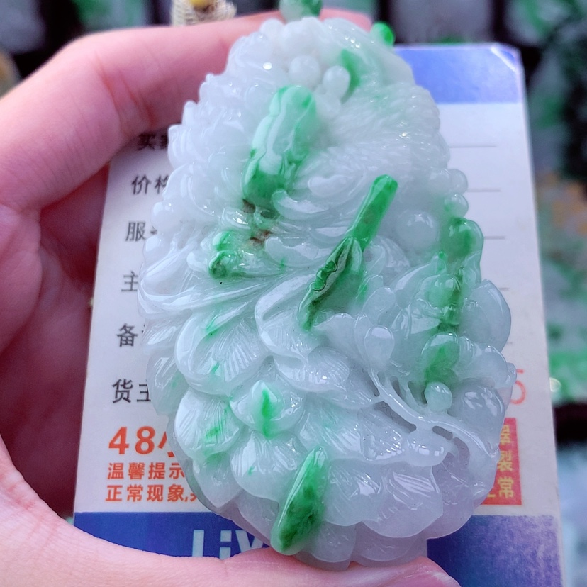 【闪购商品】翡翠颈饰未镶嵌挂件