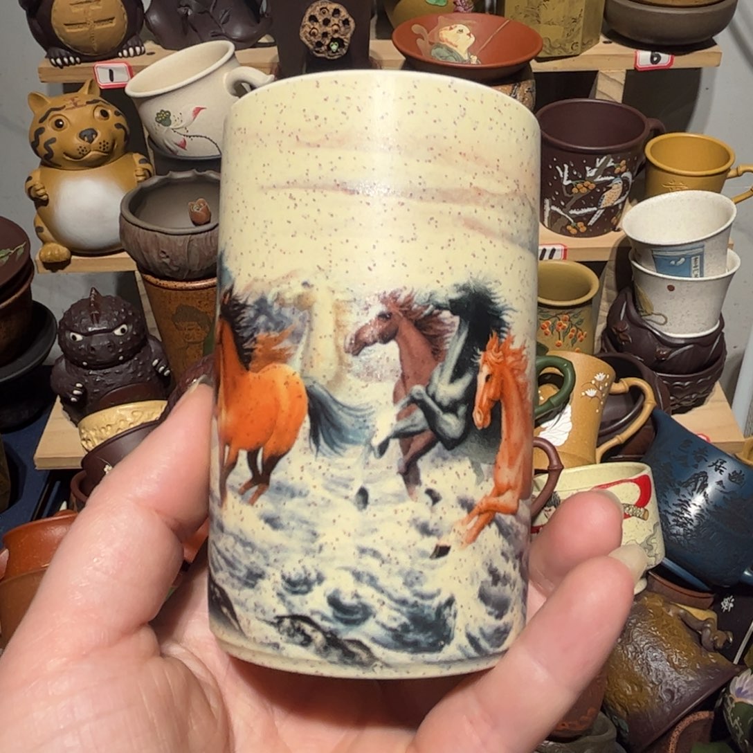 紫砂茶杯宜兴紫砂主人杯