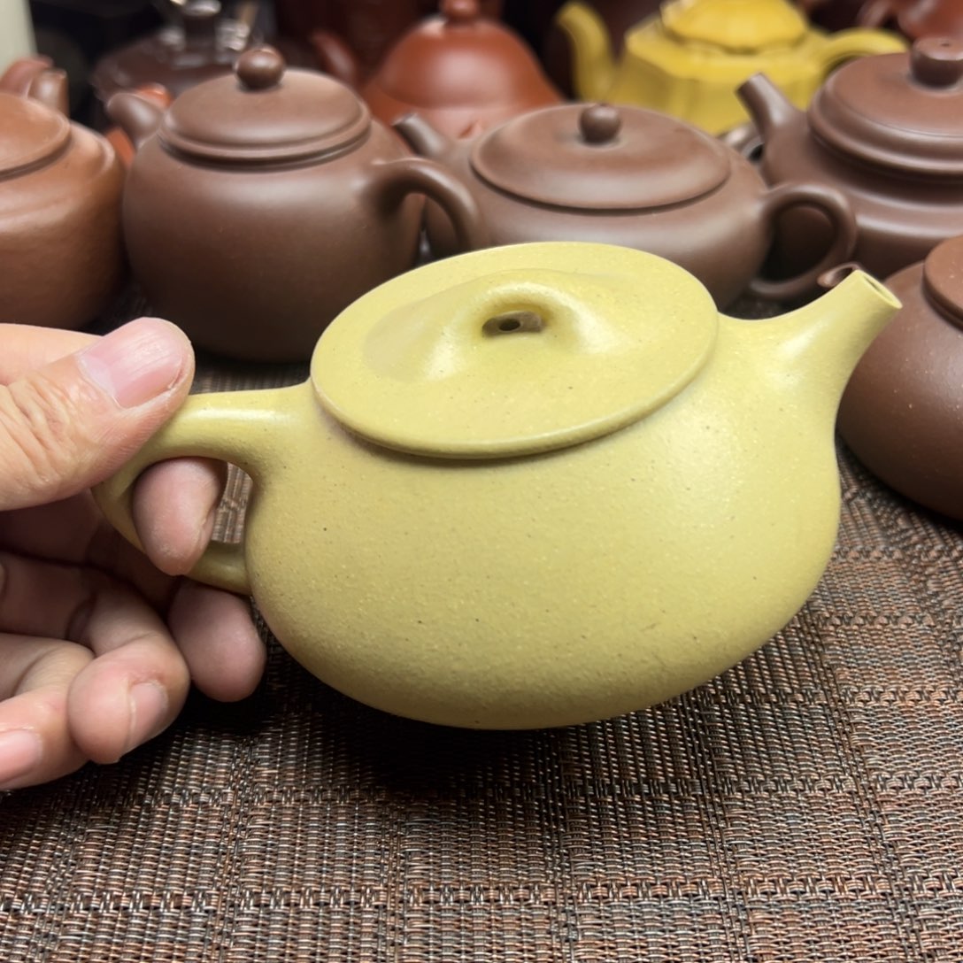 紫砂茶壶宜兴原矿紫砂壶400毫升容量