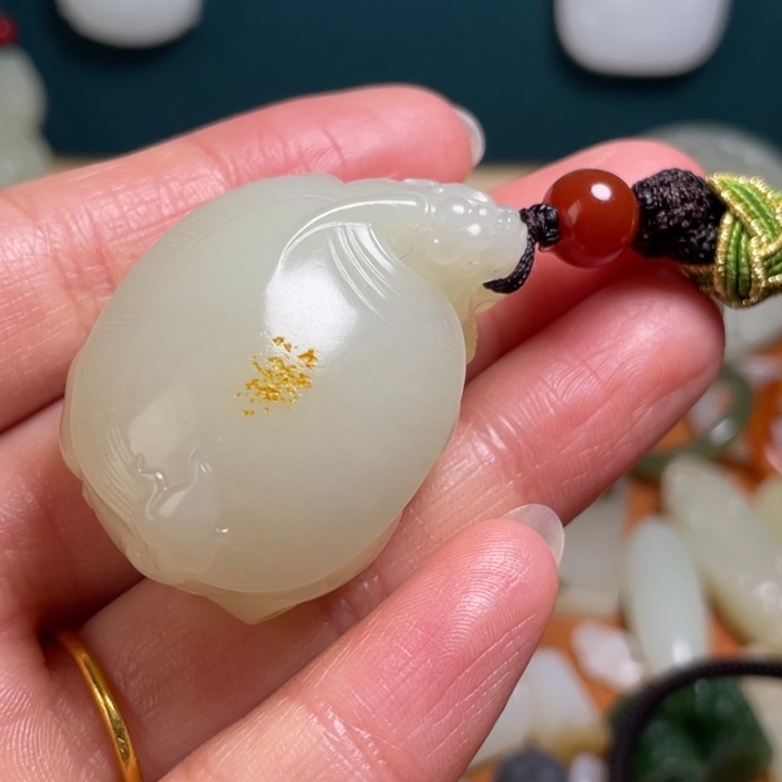 和田玉颈饰未镶嵌二*