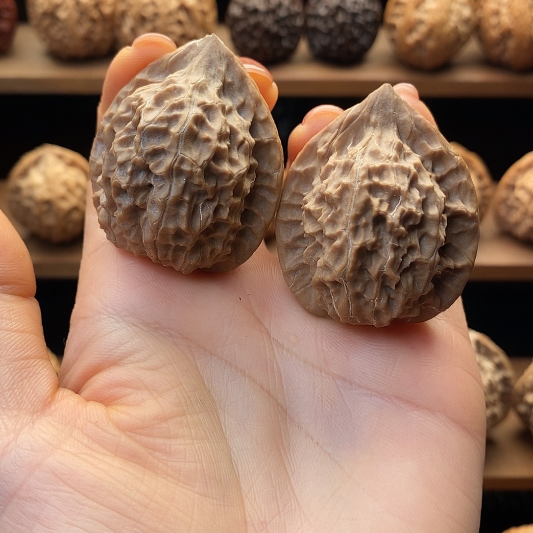 原***作吊坠文玩核桃秦鸡野12（静静文玩）