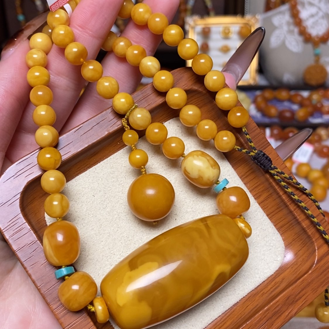 【闪购商品】手链蜜蜡未镶嵌项链