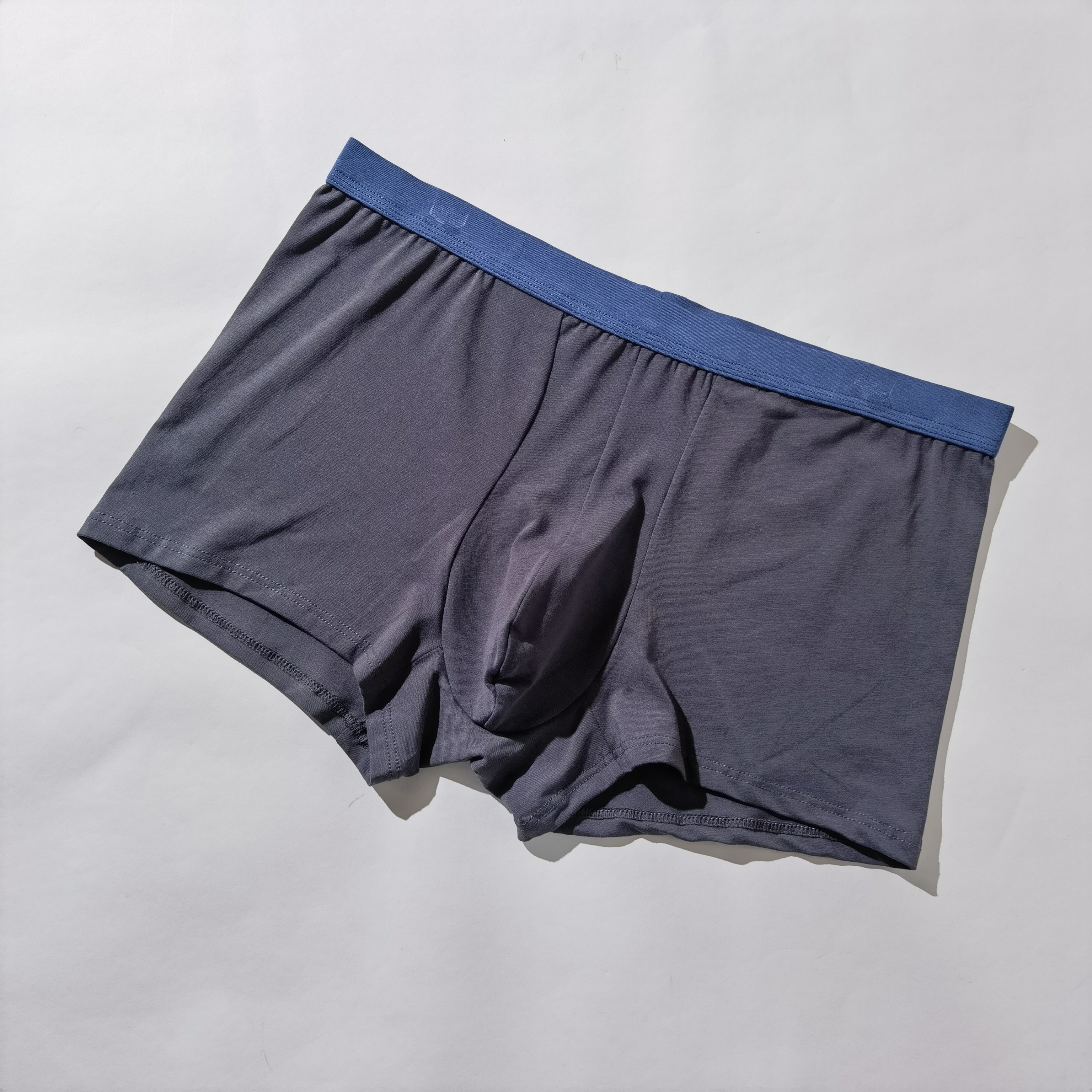 4XL-5XL加大码肥佬内裤95%棉男士平角内裤葫芦型囊袋透气特大码
