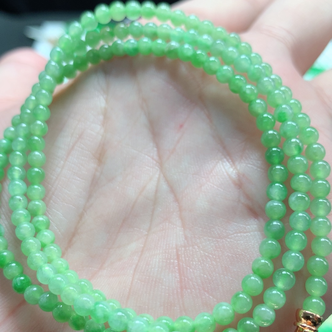 翡翠未镶嵌手链翡翠