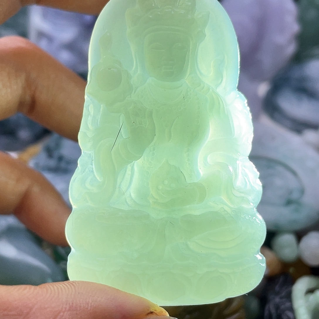 定制翡翠未镶嵌天然