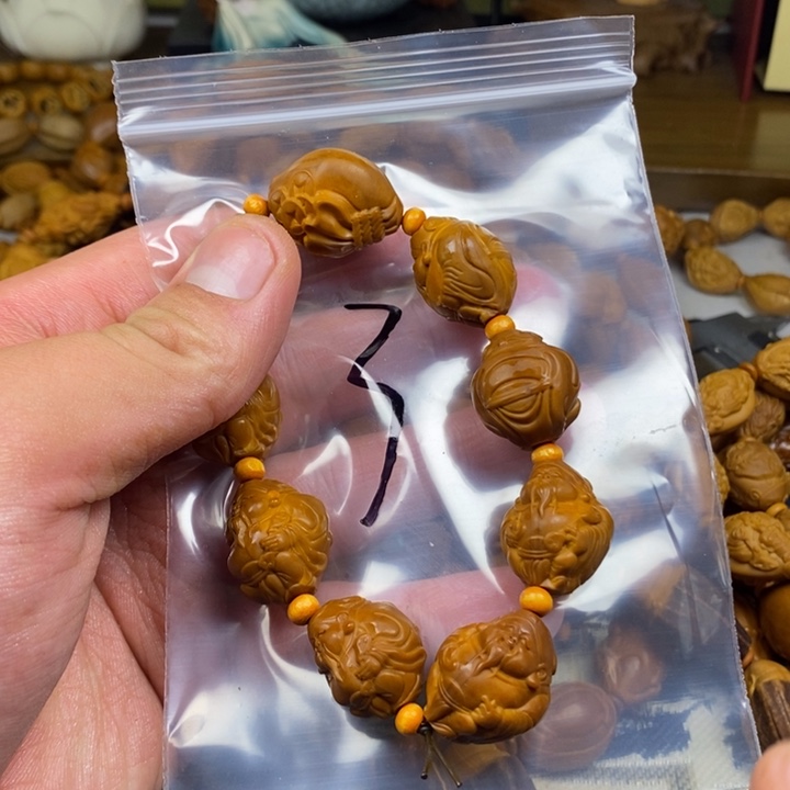 橄榄核手串/手链橄榄雕刻手串手链7
