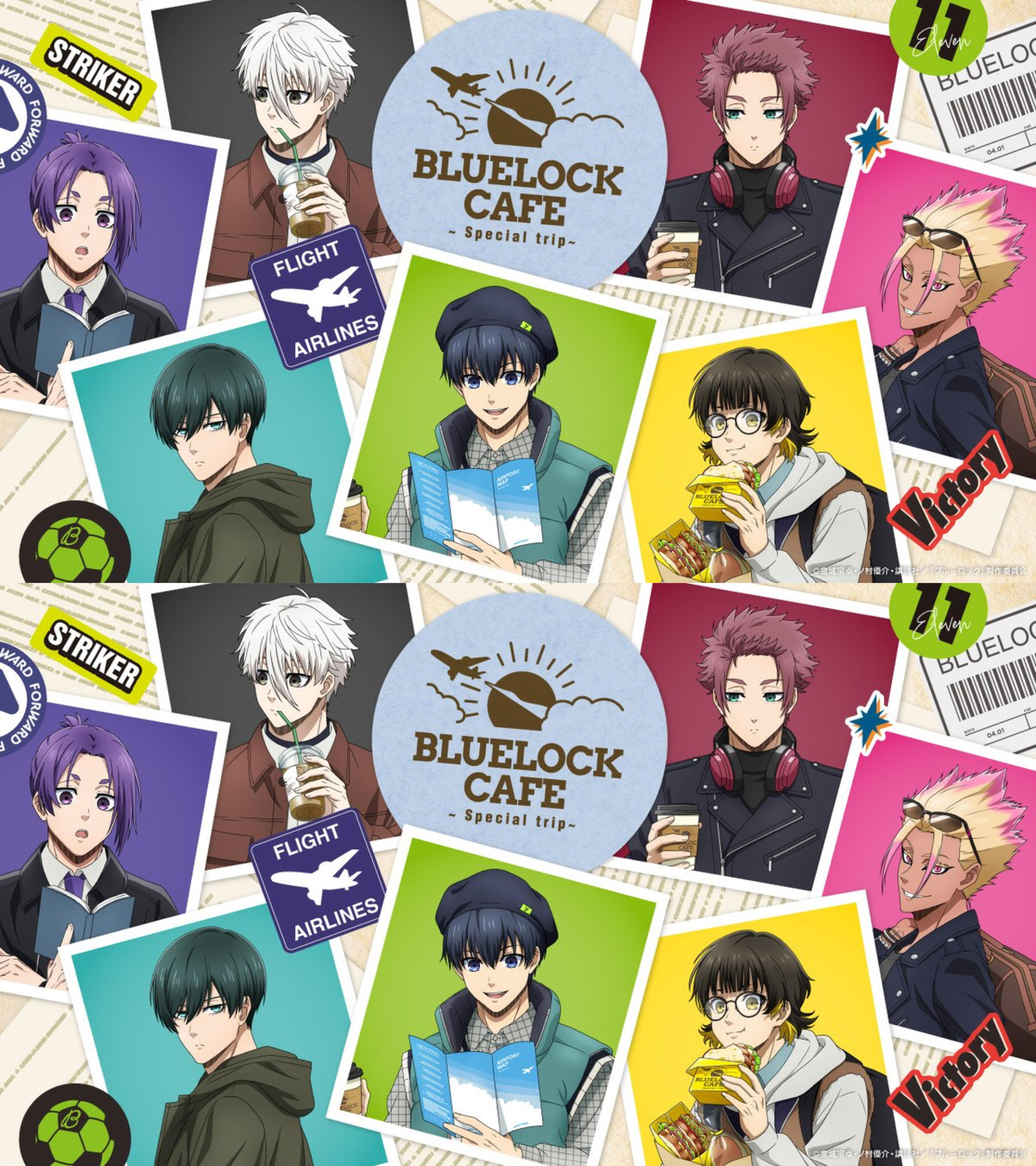 【限定日谷拆包】蓝锁蓝色监狱咖啡店限定