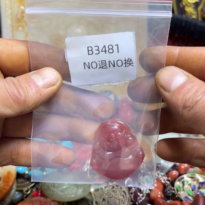 双***鱼龙脊菩提吊坠工艺品b3481