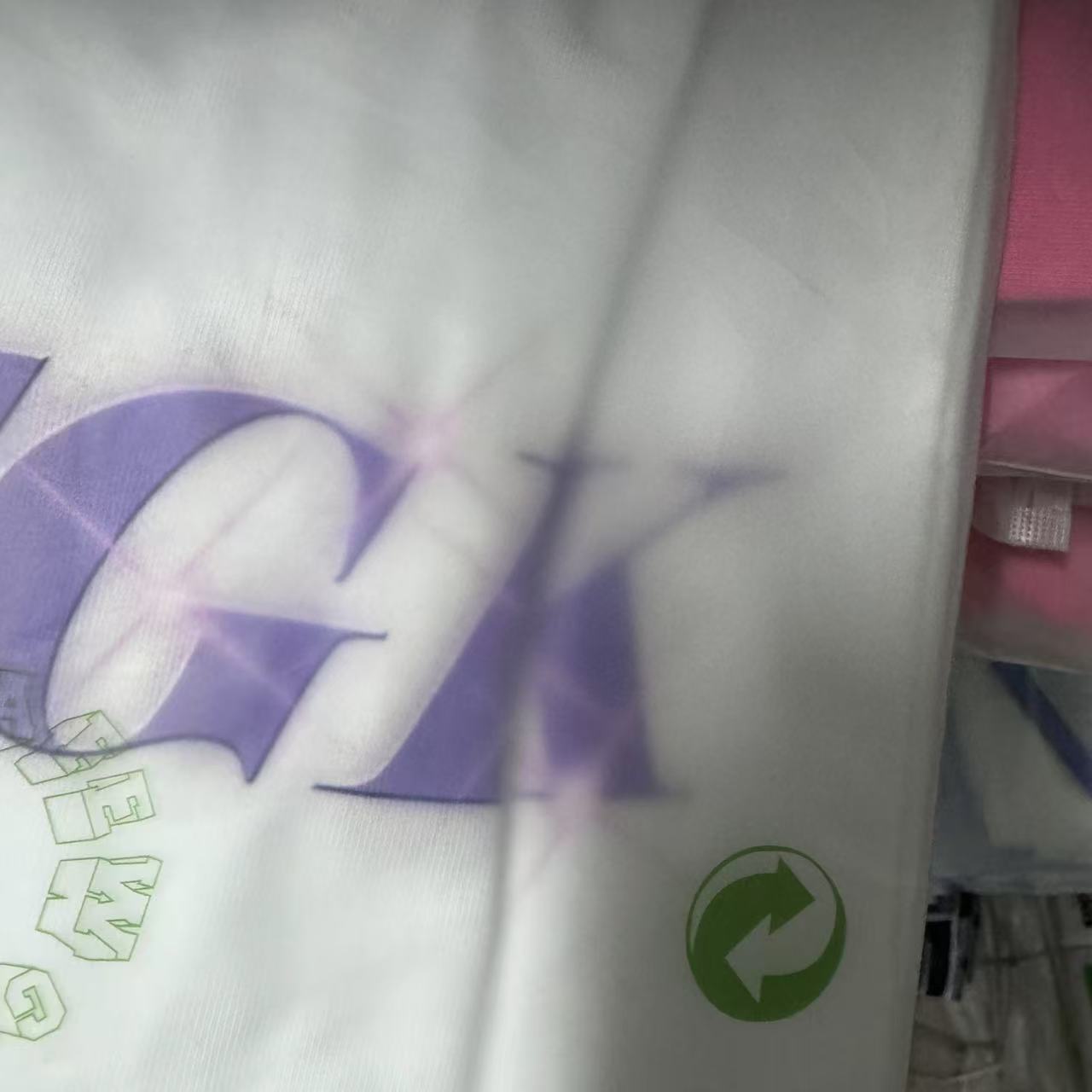 超好看印花短袖默认微瑕