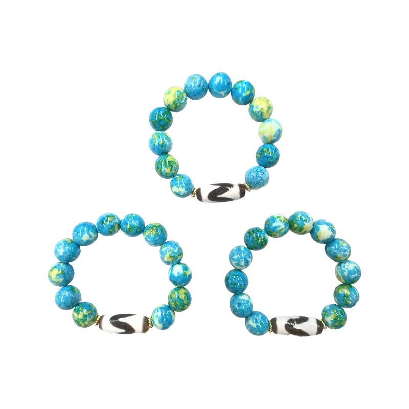 药花魂玛瑙手串(多样性发其一) A43-61