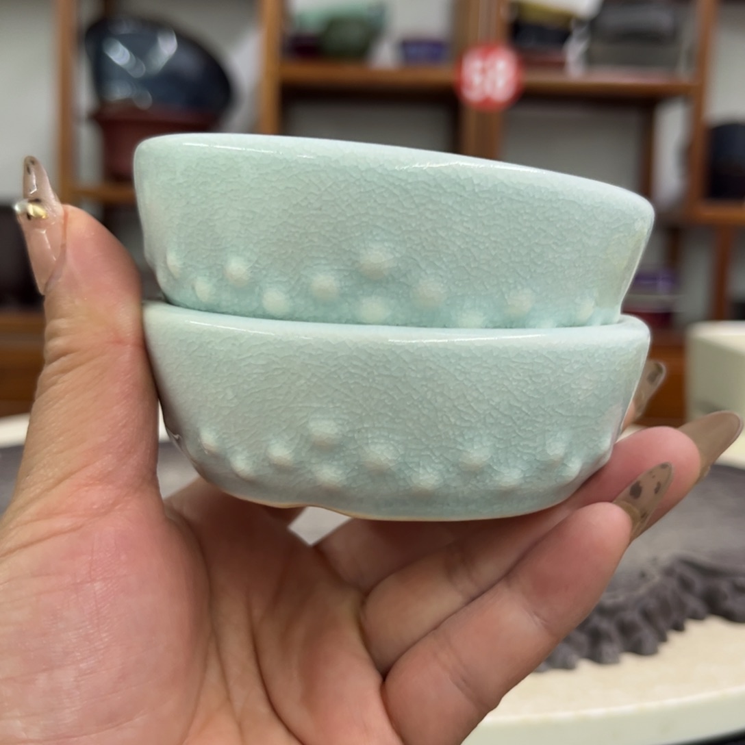 紫砂花盆瑕疵3-8-2。。。