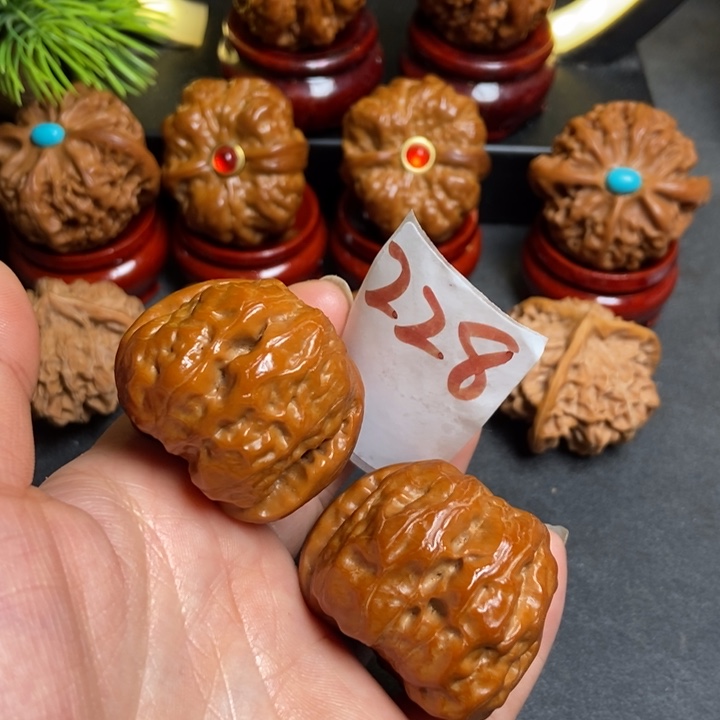 文玩核桃把件38蛤蟆228