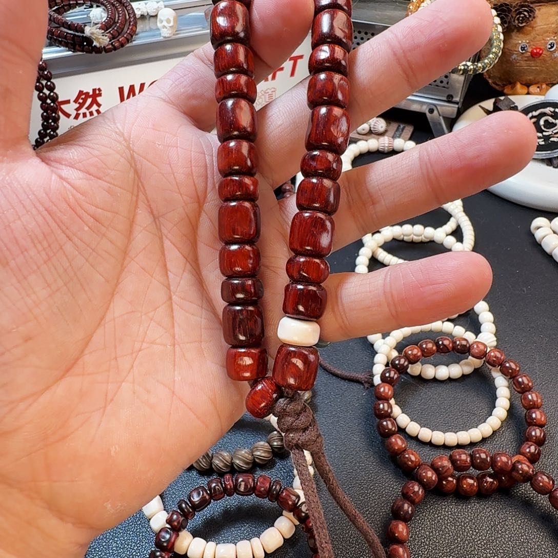 @***动檀香紫檀（小叶紫檀）手串/手链紫檀手持