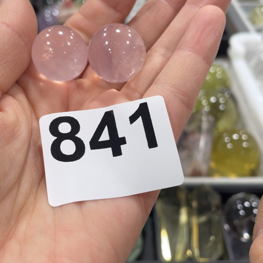 水晶珠宝半成品未镶嵌2个