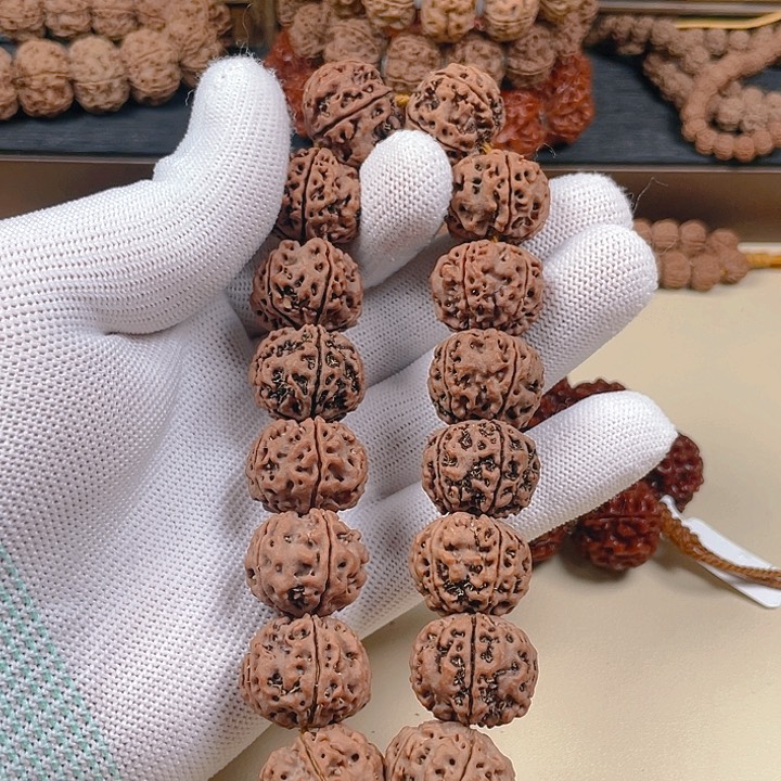 金刚菩提手串17五星梅花双龙