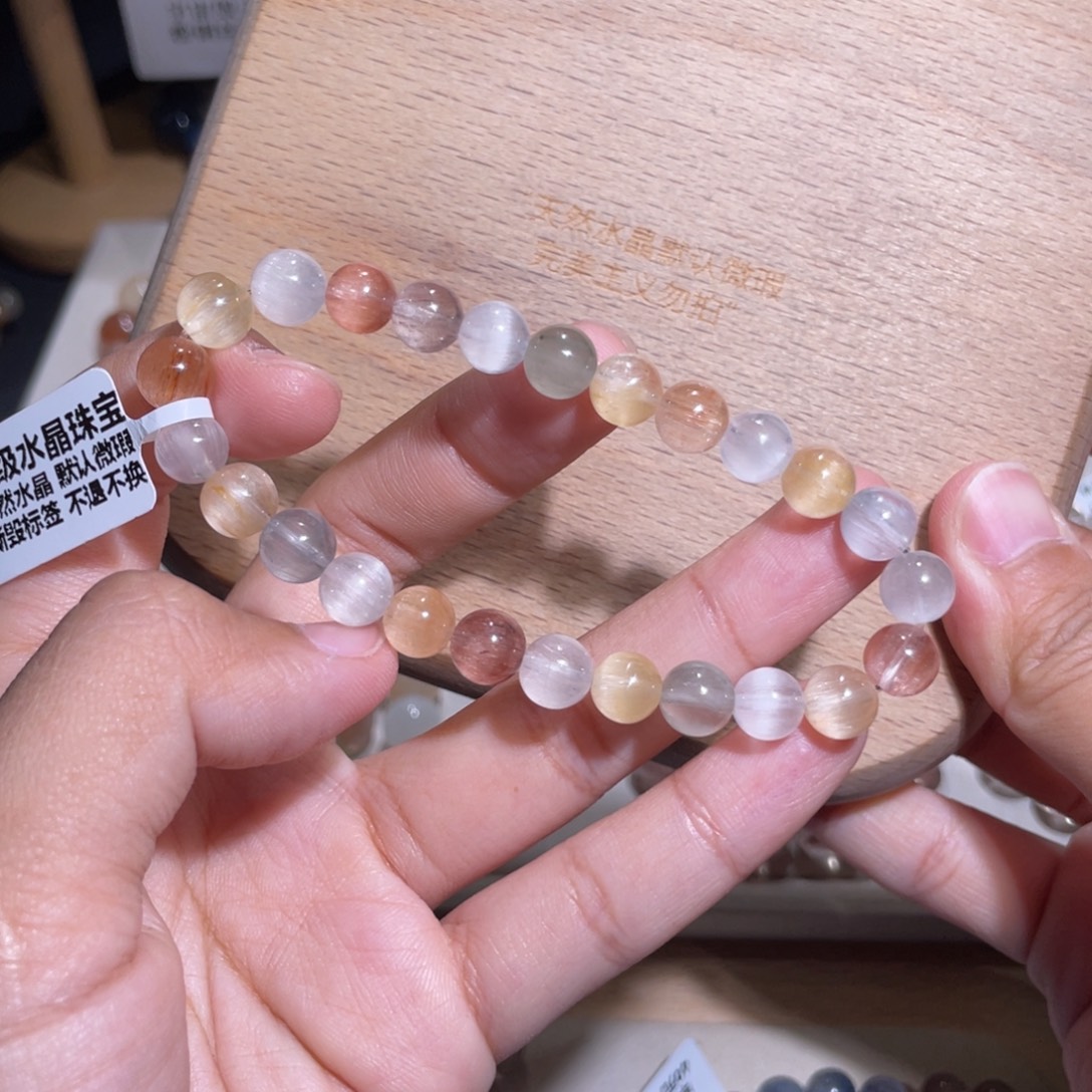 未镶嵌手链水晶78号多样性发货一Q 7+