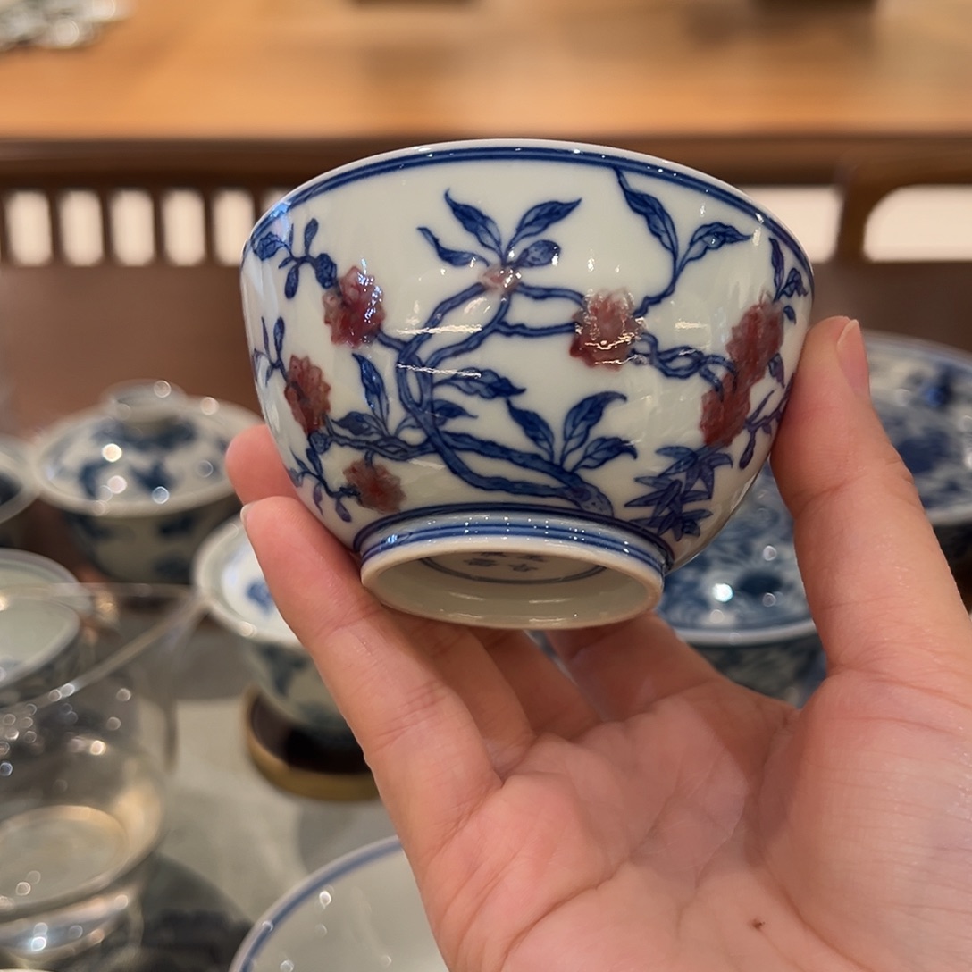 微瑕臻玉古坊釉里红