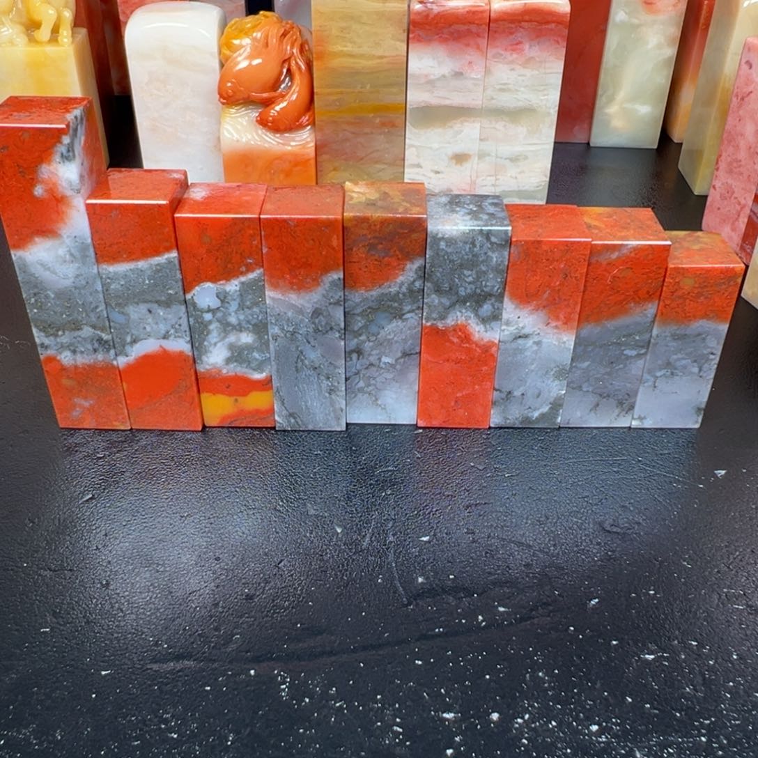 老挝石印石包*老挝石