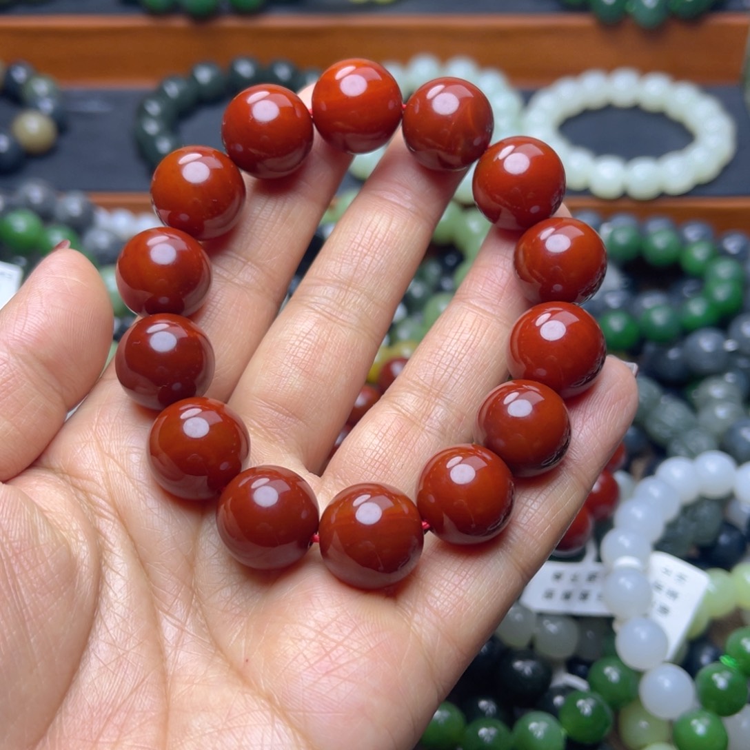 玛瑙/玉髓未镶嵌手链