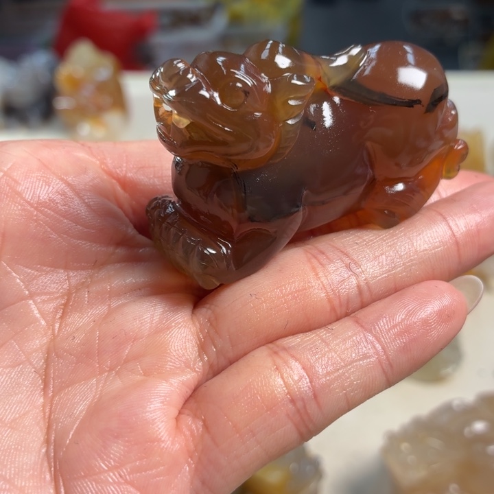 玛瑙/玉髓未镶嵌吊坠(不含链)