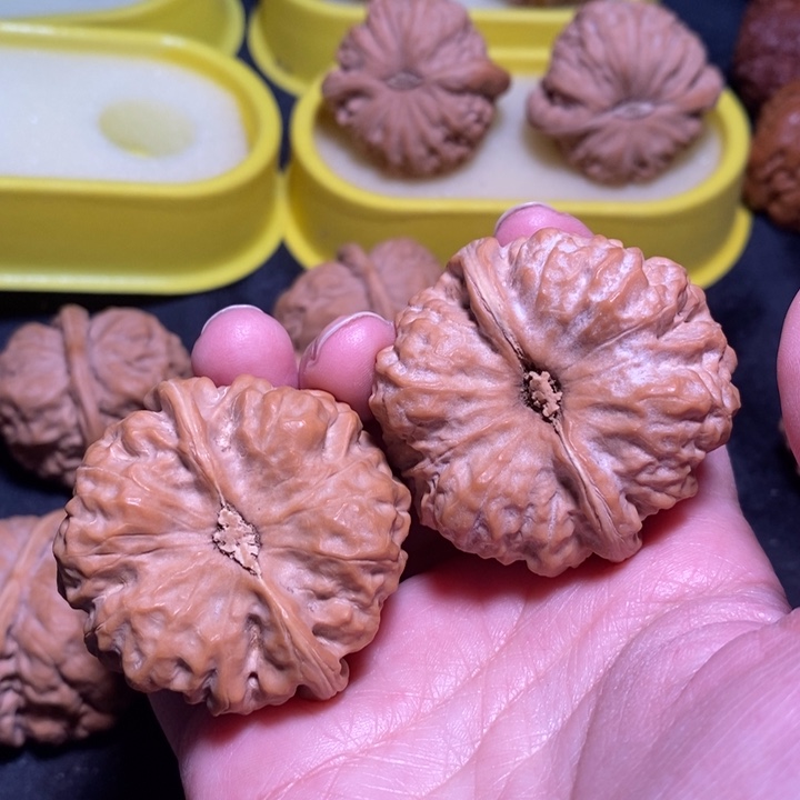 文玩核桃把件夜*蛙蛙43高一点肩